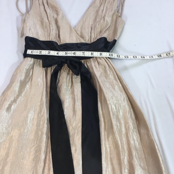 Max and Cleo Blush Shimmer Cocktail Dress - Picture 10 of 16